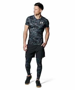 Amazon | [Under Armour] UA ISO-CHILL Legging Novelty Black